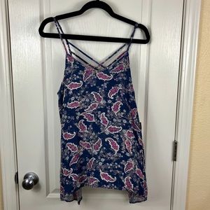 Mossimo Blue Tank XL